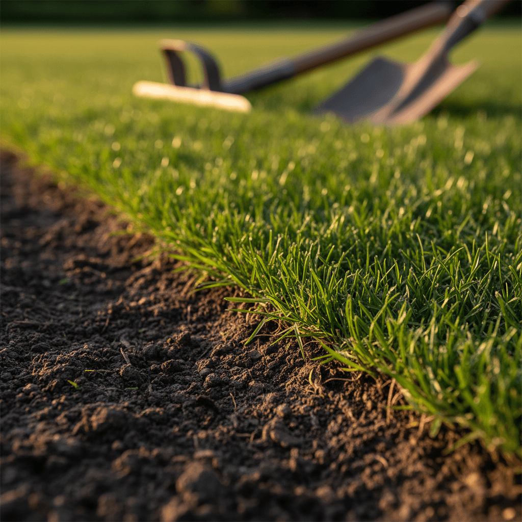 Edging and border maintenance